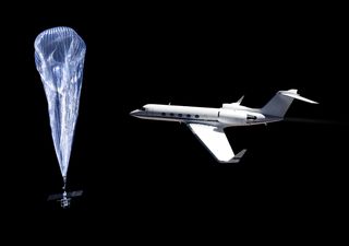 High altitude satellite and aircraft data.