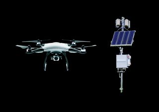 Gathering data from droves, UAVs, and terrestrial sensors.